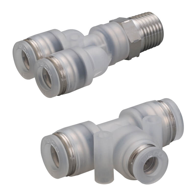 PP-PP PP / SUS304 Hortum Rakoru